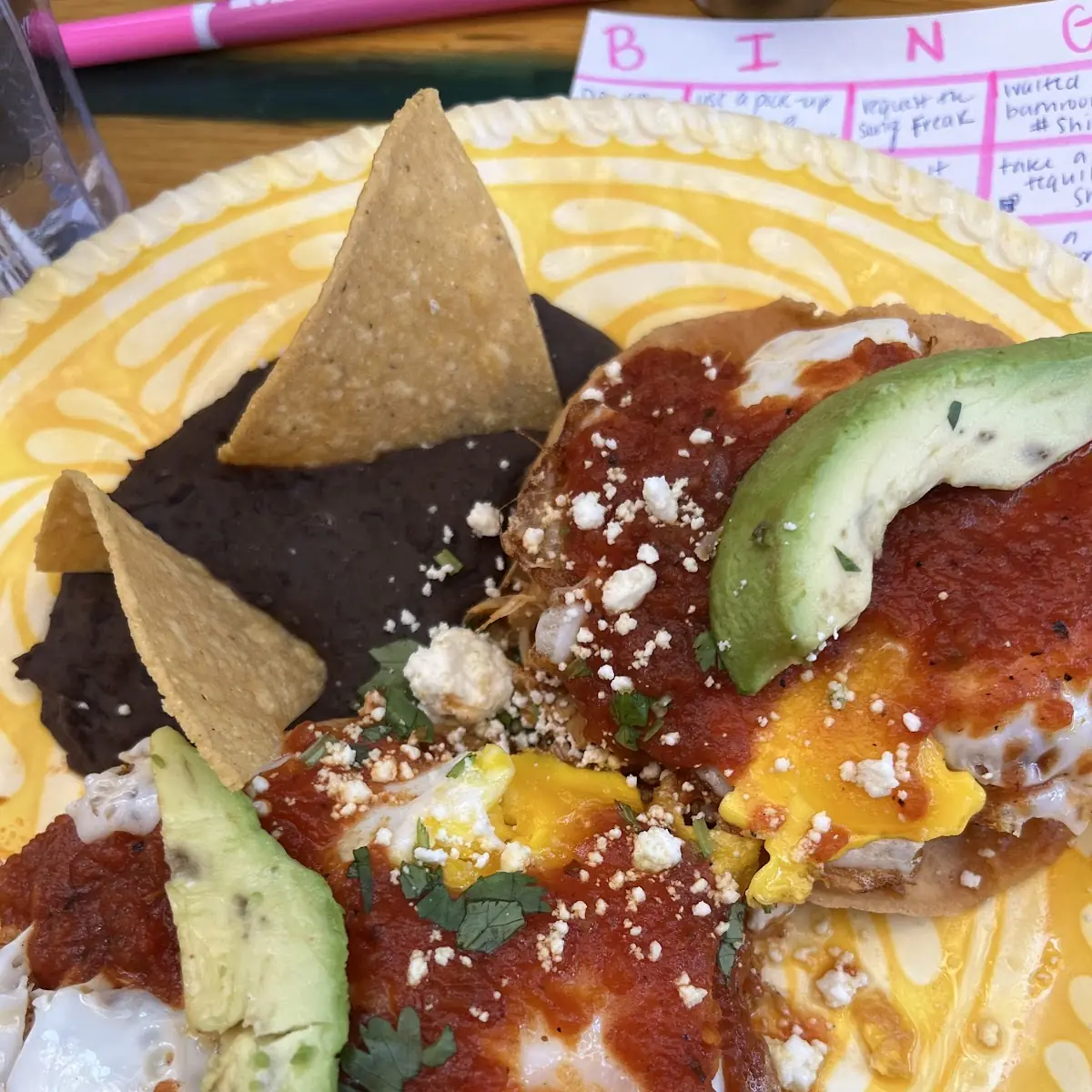 Huevos Rancheros with Black Beans