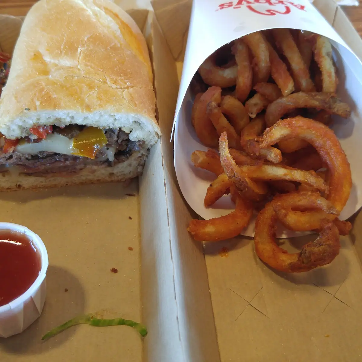 Philly Cheese Steak Sandwich