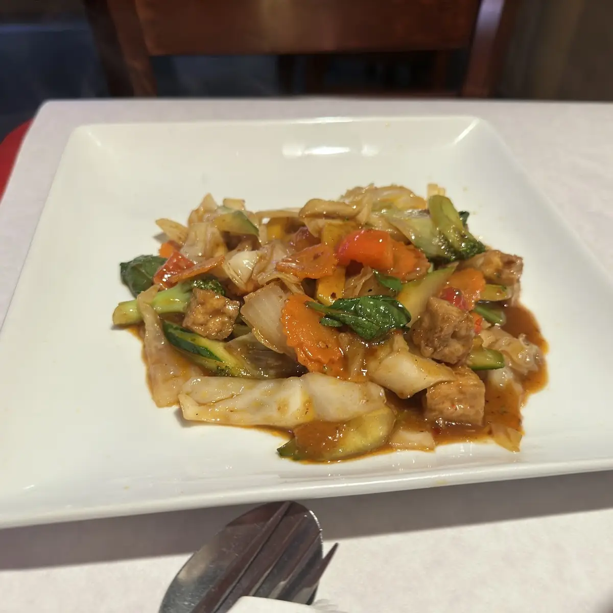 Mixed Vegetable Tofu