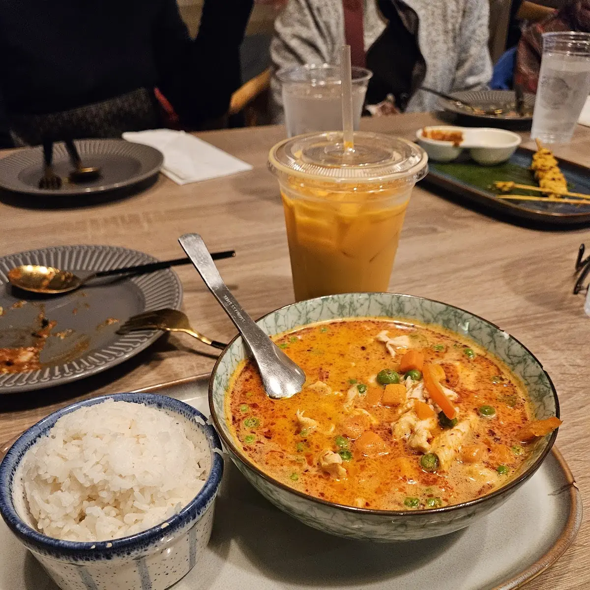 Coconut Curry Chicken with Rice