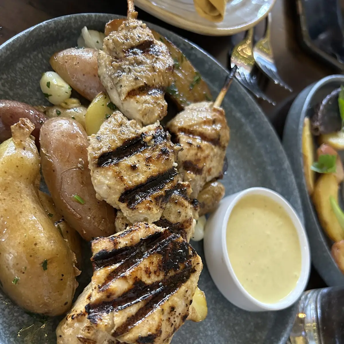 Grilled Chicken & Mushroom