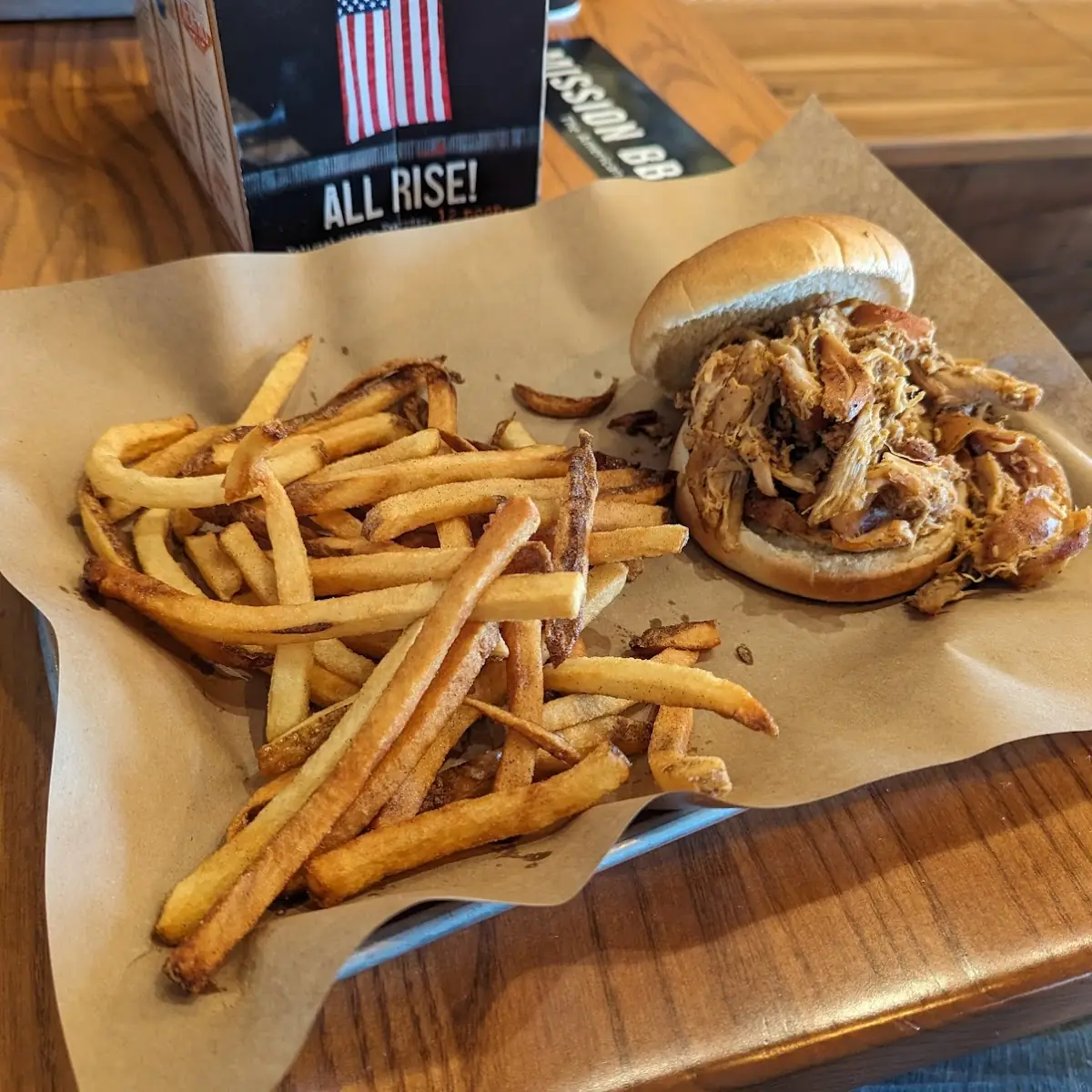 Pulled Chicken Sandwich
