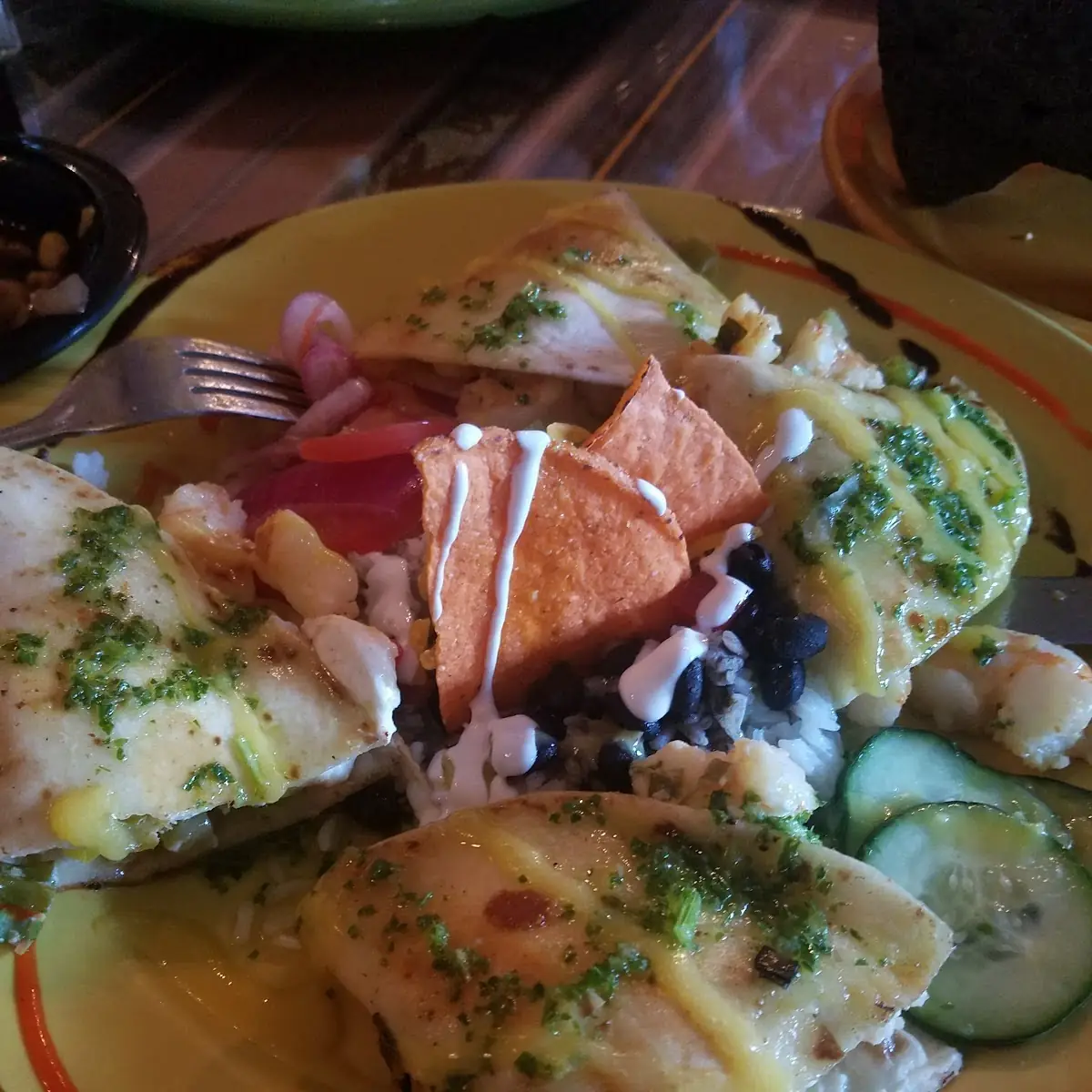 Goat Cheese Quesadilla