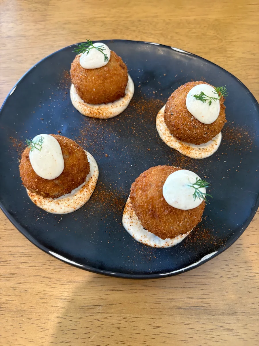 Mushroom Arancini Balls, Dicki's New Farm