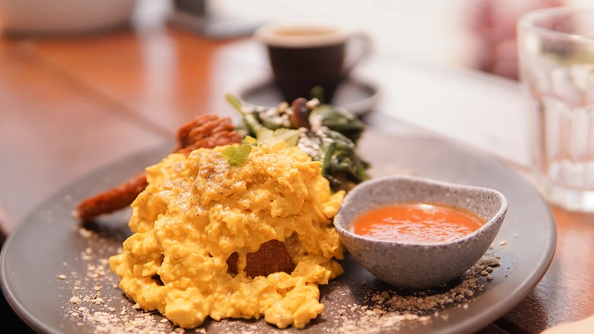 Tofu Scramble, Dicki's New Farm