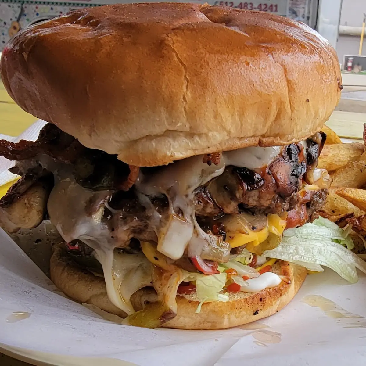 Texas Double Burger Double Meat 1 lb