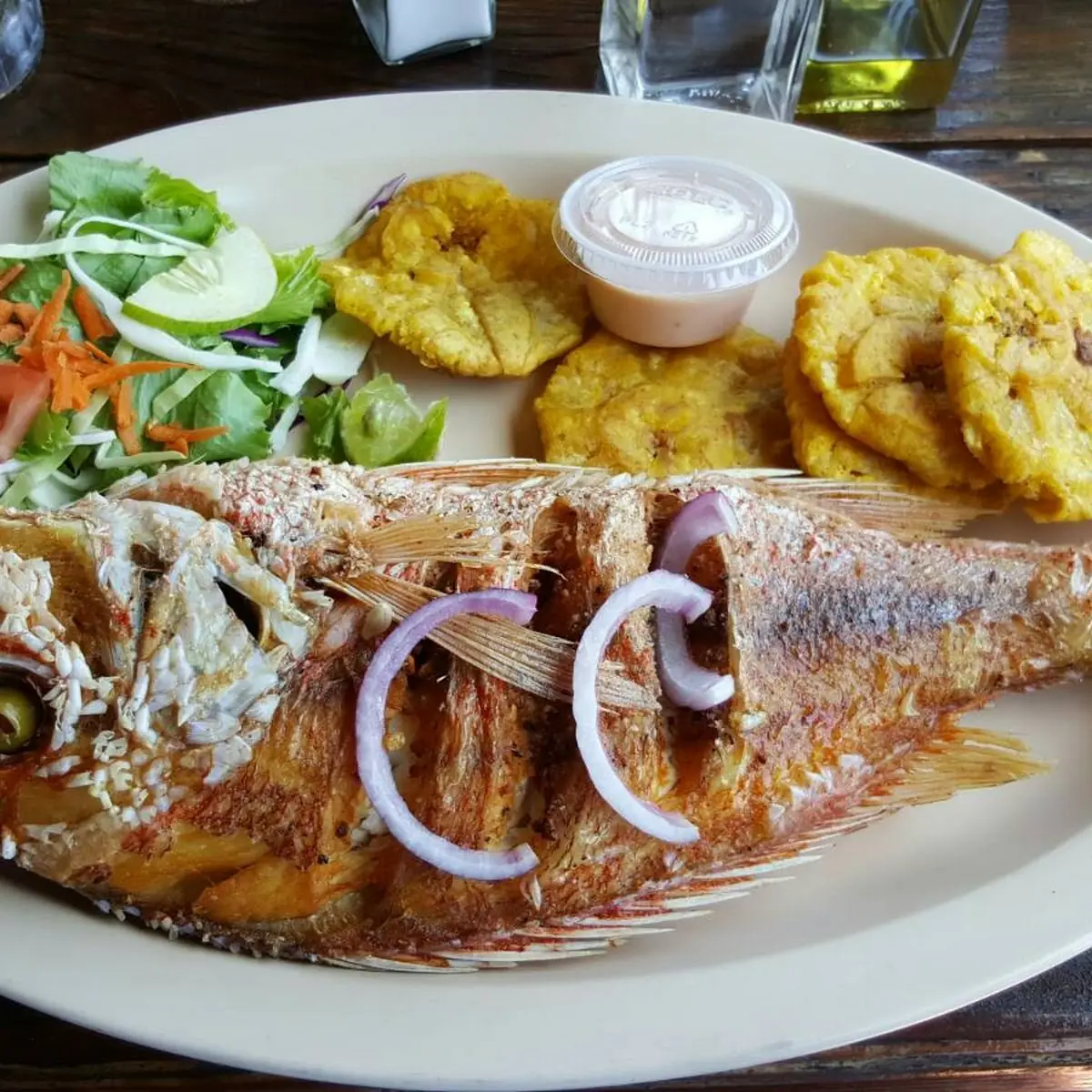 Fried Red Snapper