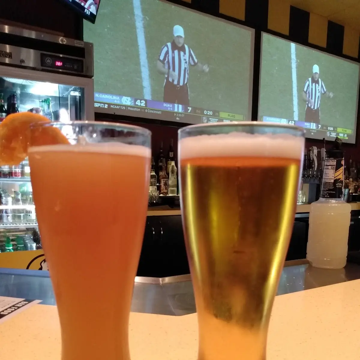 Blue Moon Belgian White and IPA