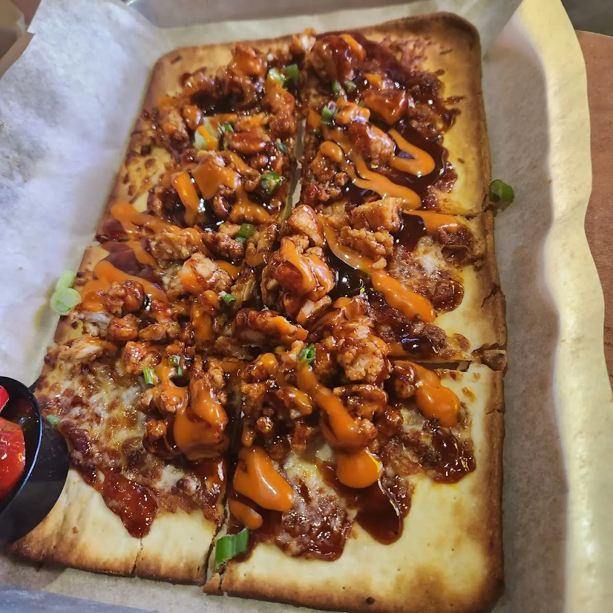 Buffalo Chicken Flatbread