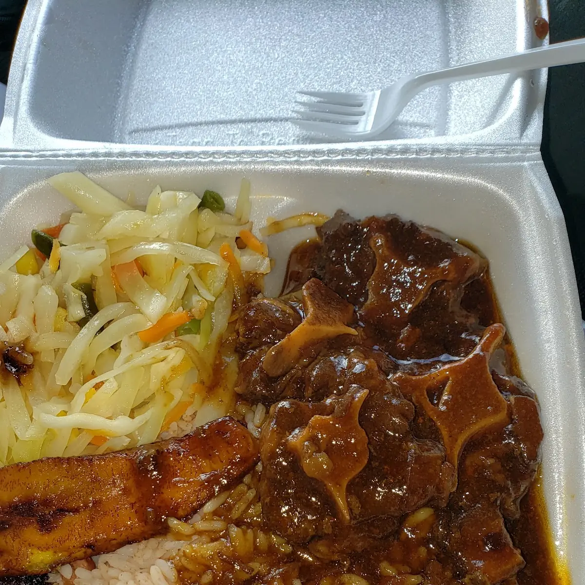 White Rice Oxtails