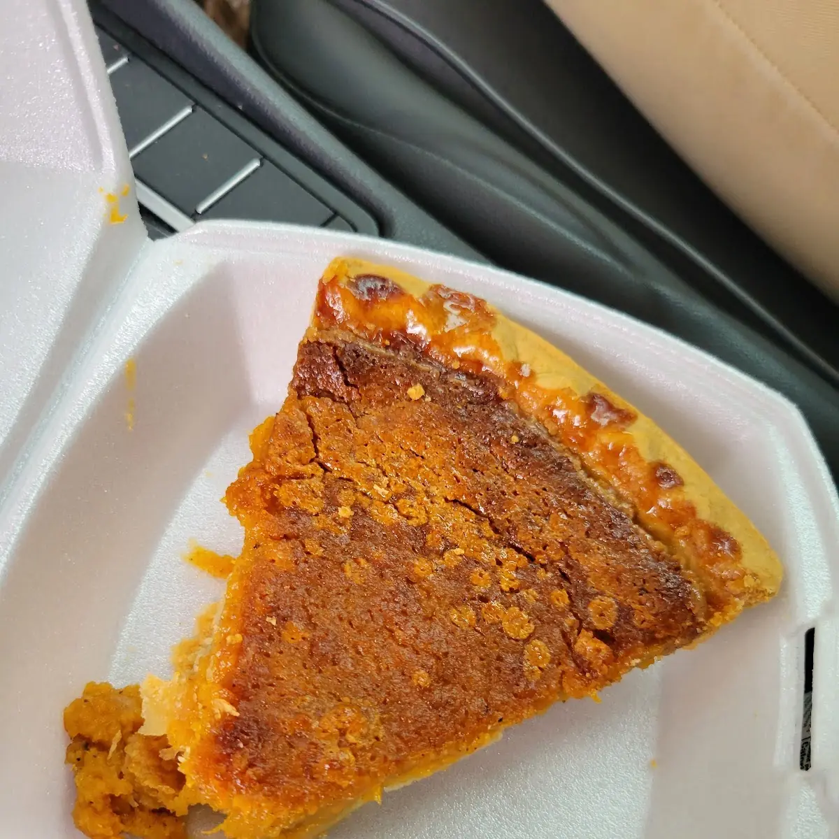 Sweet Potato Pie Slice