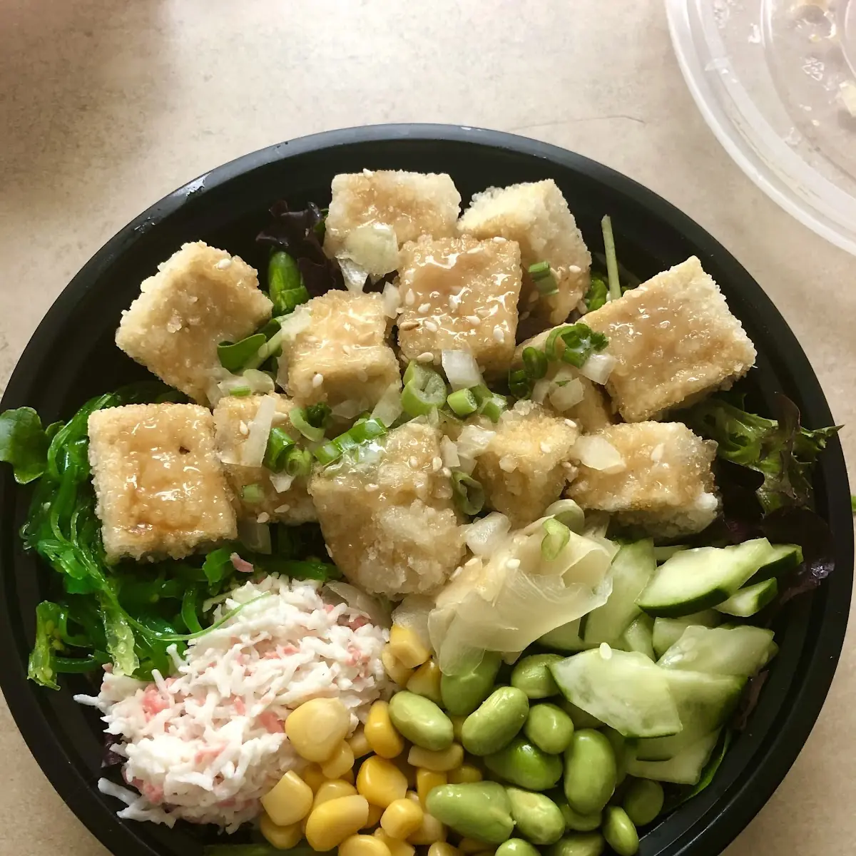 Fried Tofu Bowl