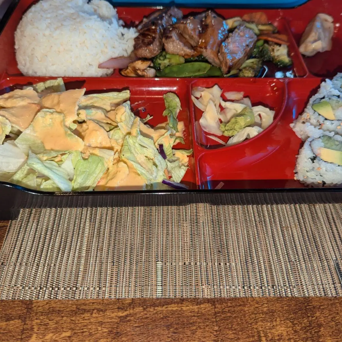Steak Teriyaki Bento Box