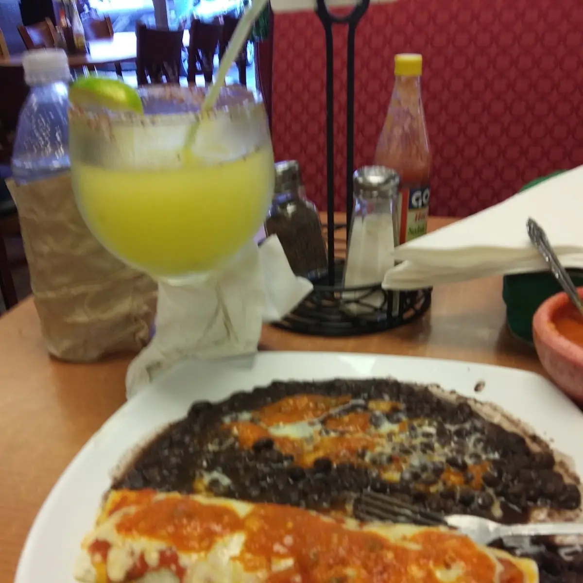 Black Beans and Burrito