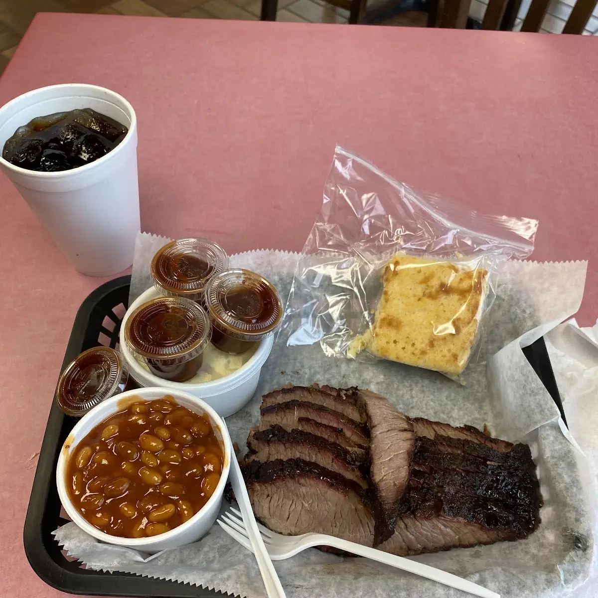 Smoked Ribs with Cornbread