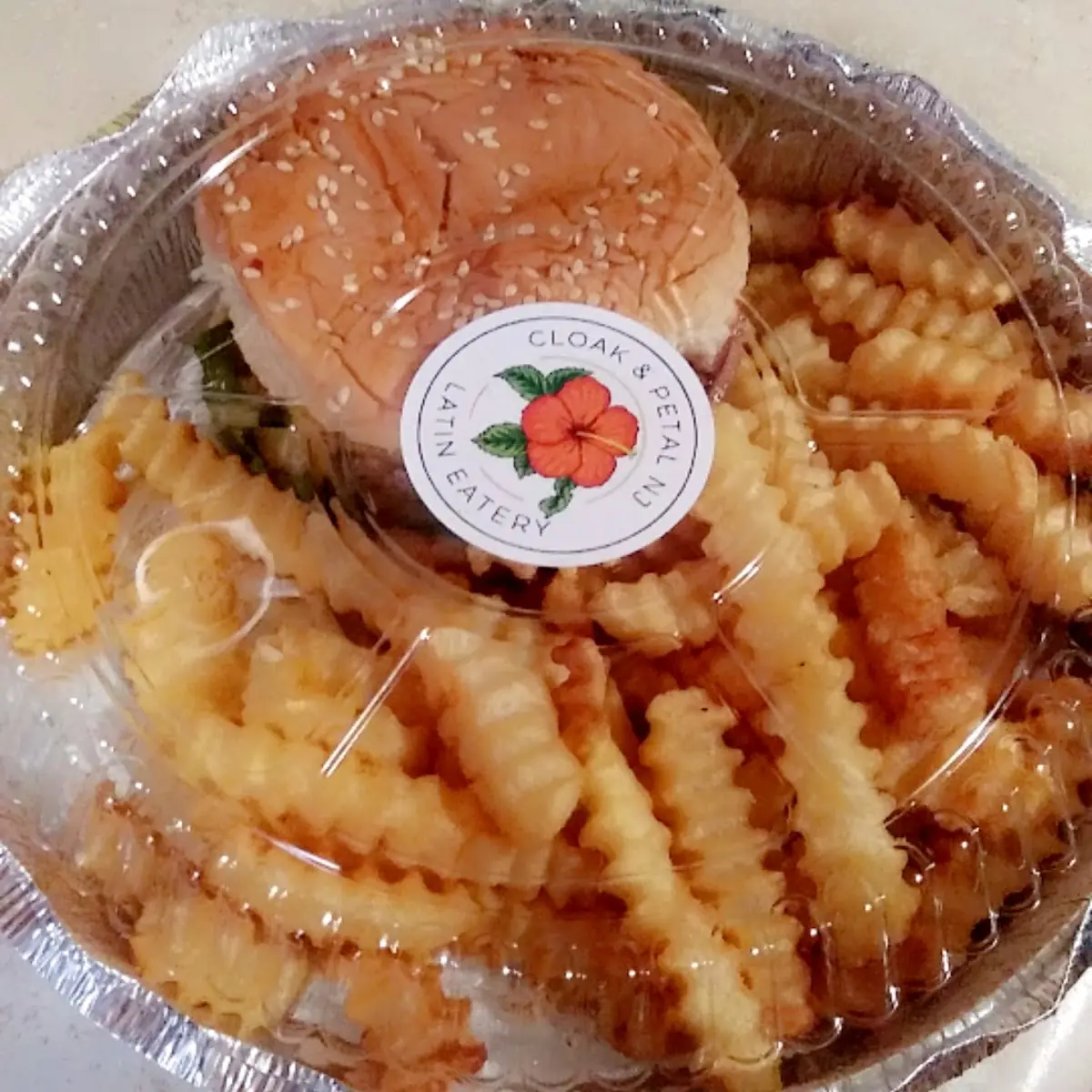 Burger and Fries