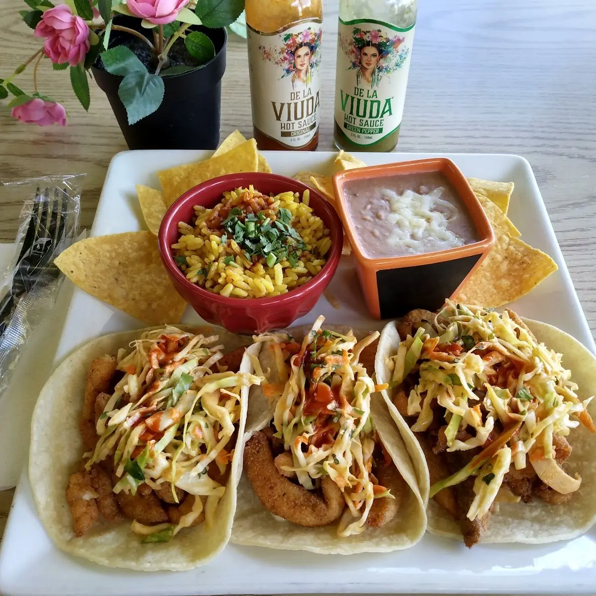 Fish Tacos Plate