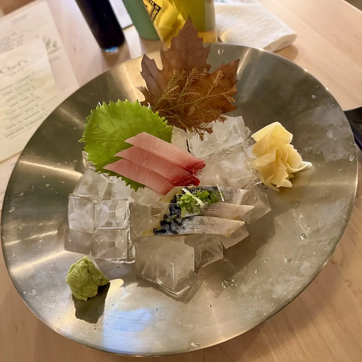 Sashimi Canapes