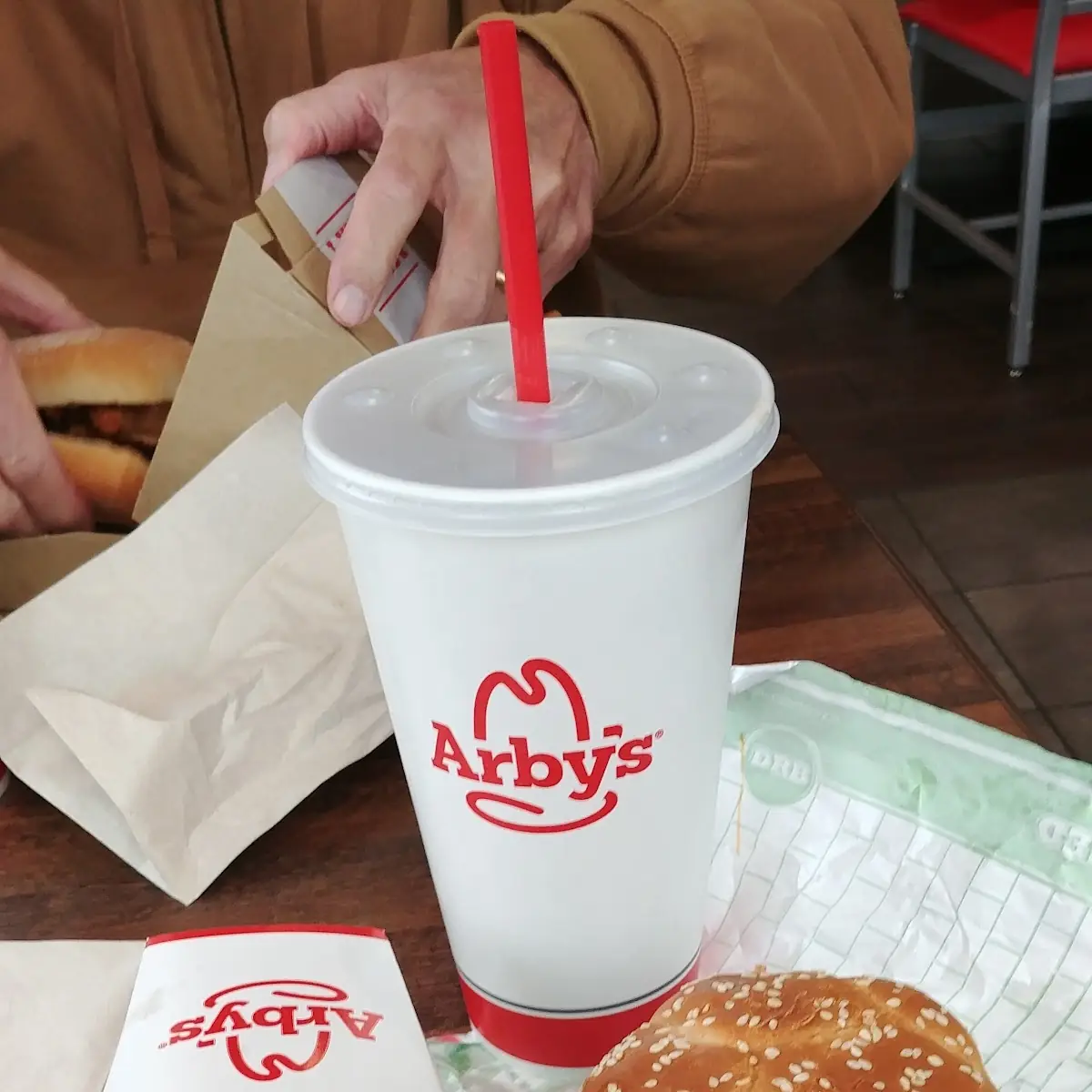 Double Roast Beef Combo Meal
