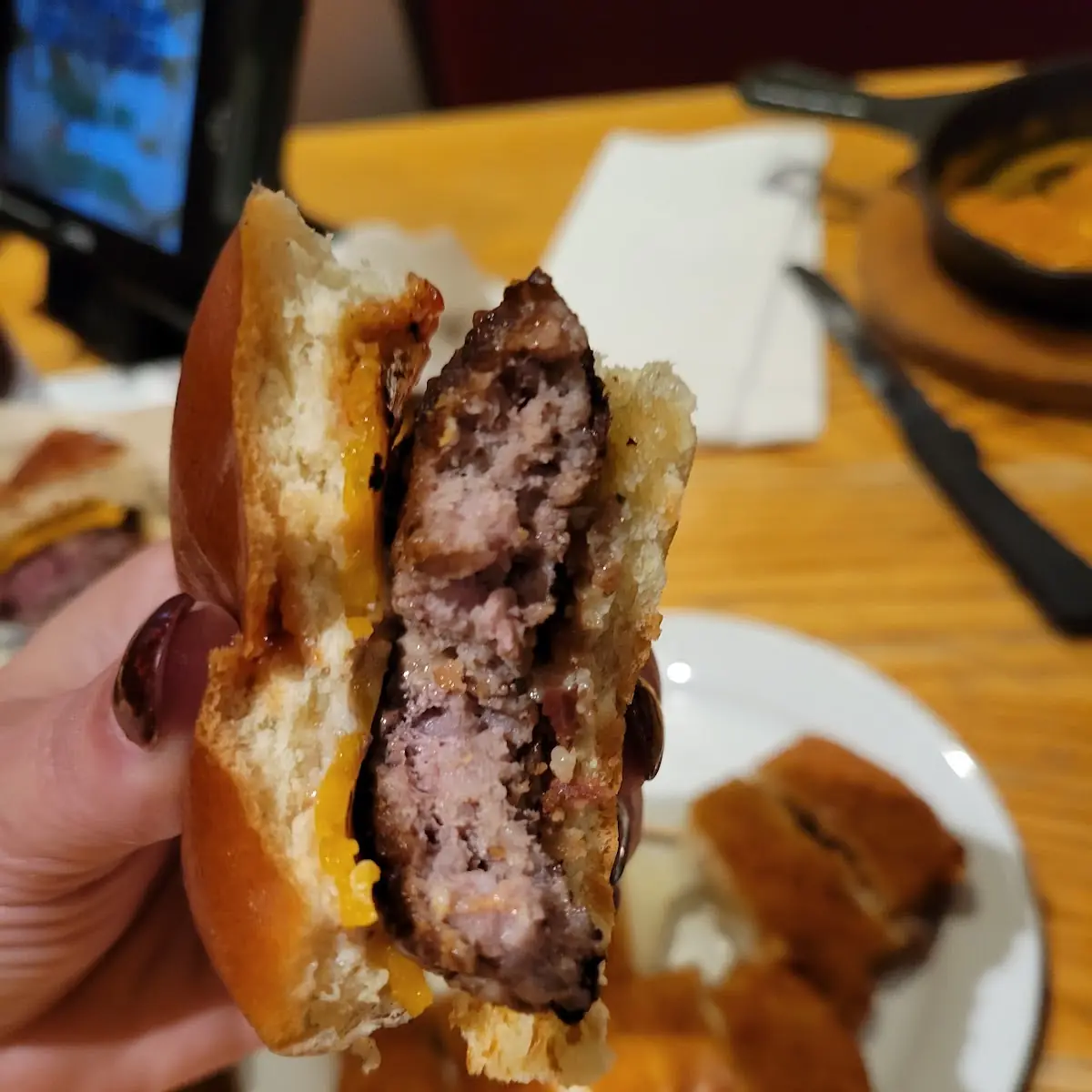 Mini Burgers Triple Dipper