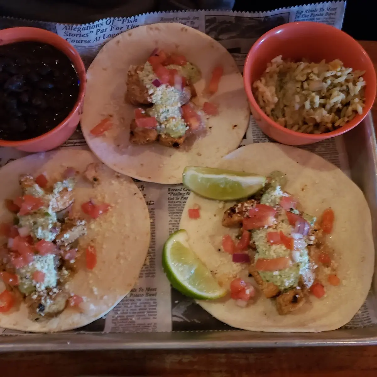 Chicken Tacos