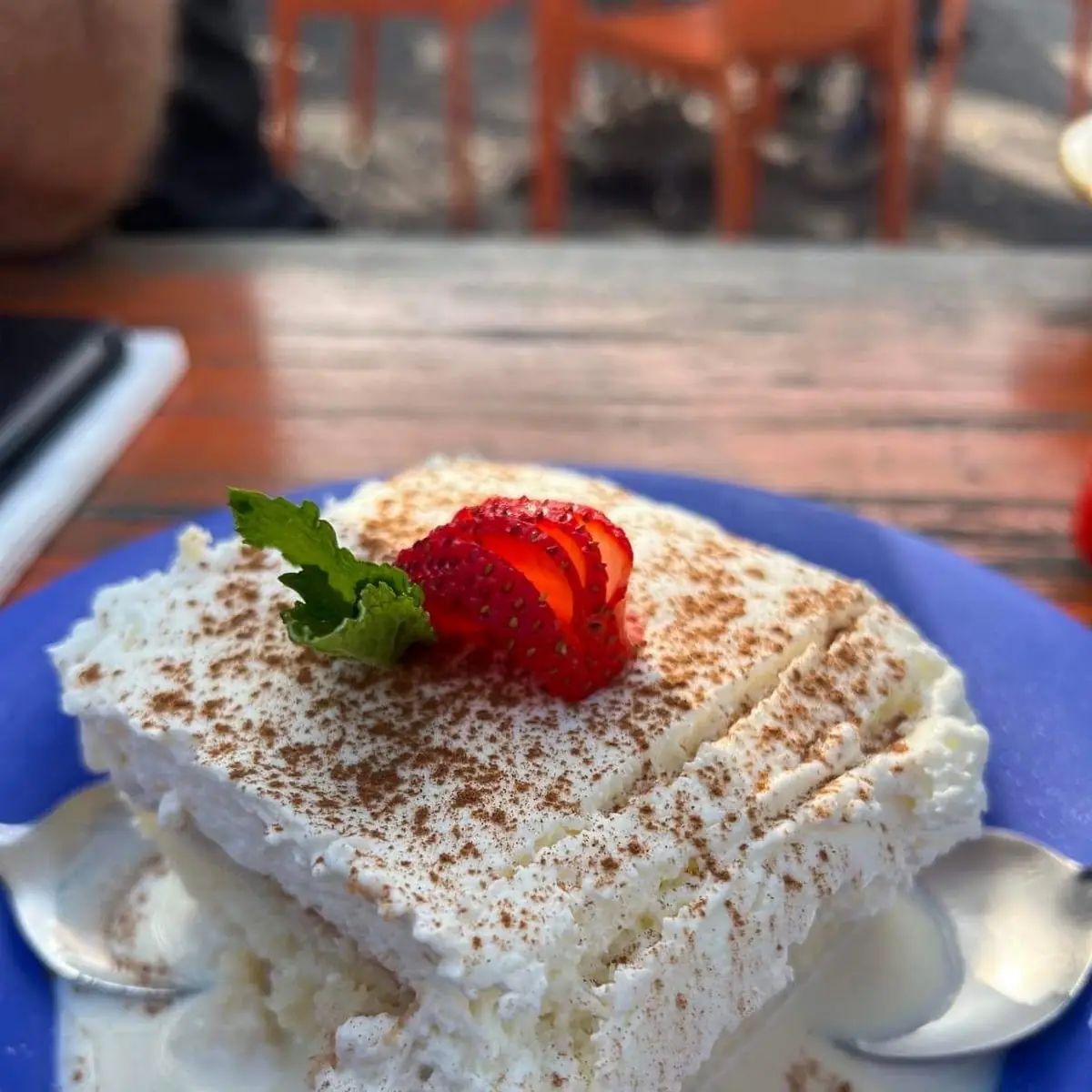 Tres Leches Cake Slice