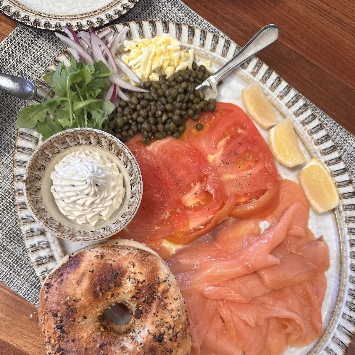 Smoked Salmon Bagel