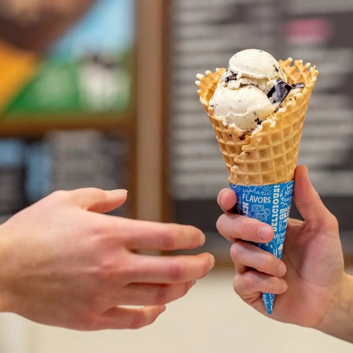 Waffle Cone Sundae
