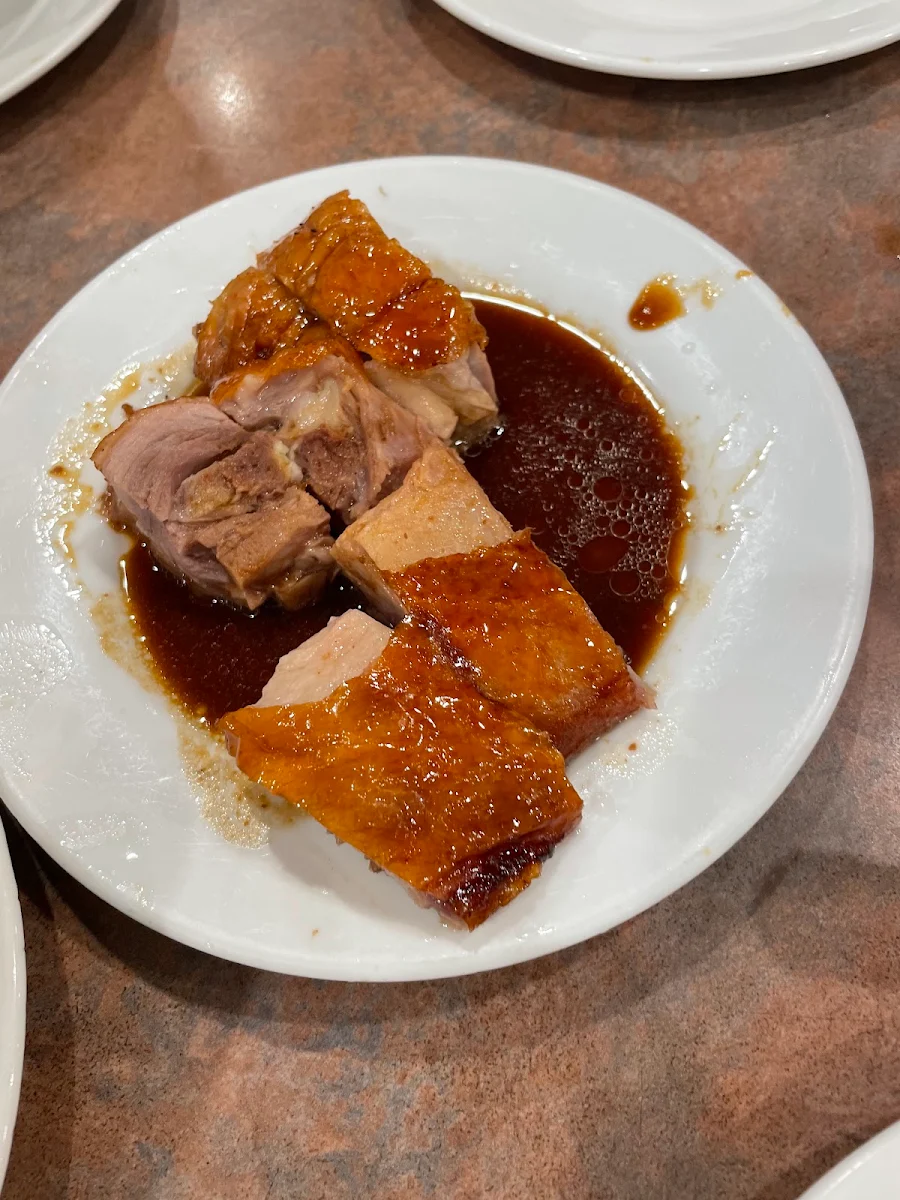 BBQ Duck & BBQ Pork on Steamed Rice, Congee Noodle House