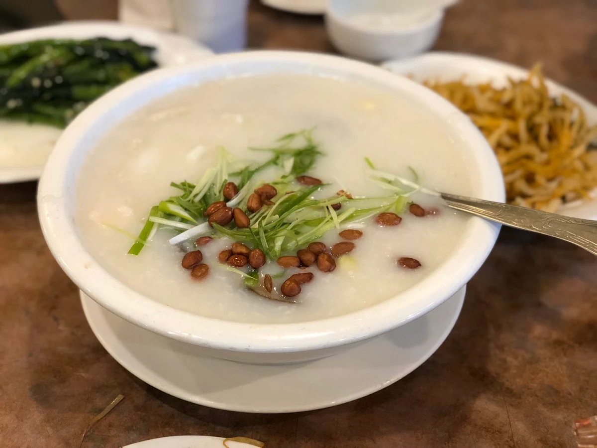 Preserved Egg & Sliced Pork Congee, Congee Noodle House