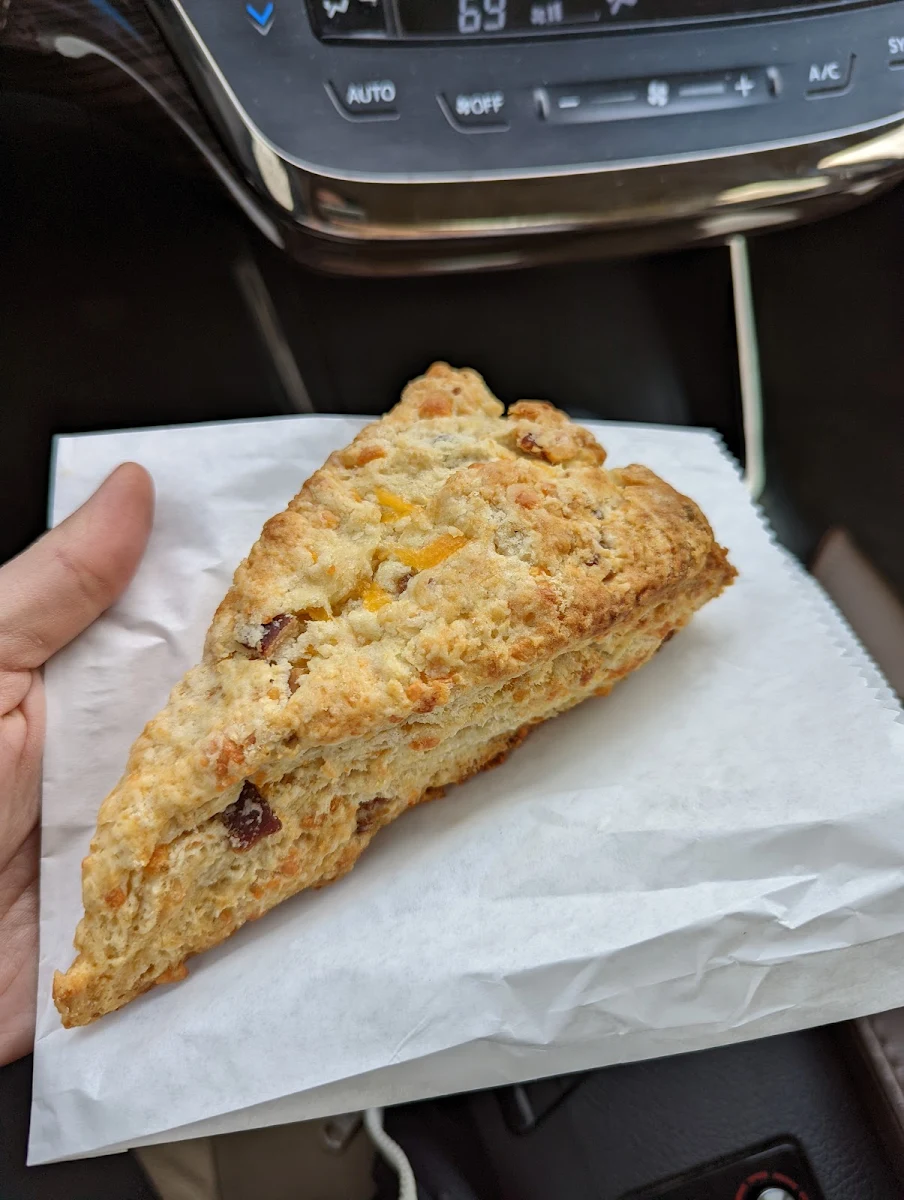 Bacon Cheddar Scone