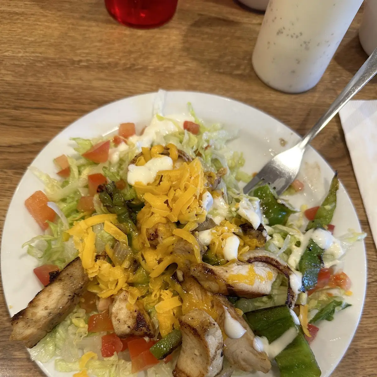 Los Sweet Pork Taco Salad