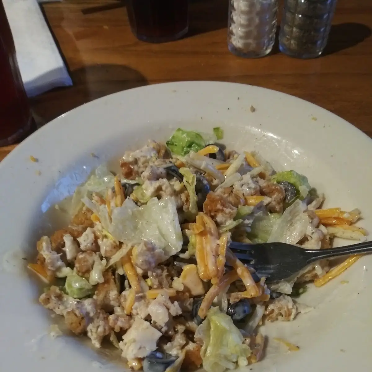 Crispy Chicken Salad