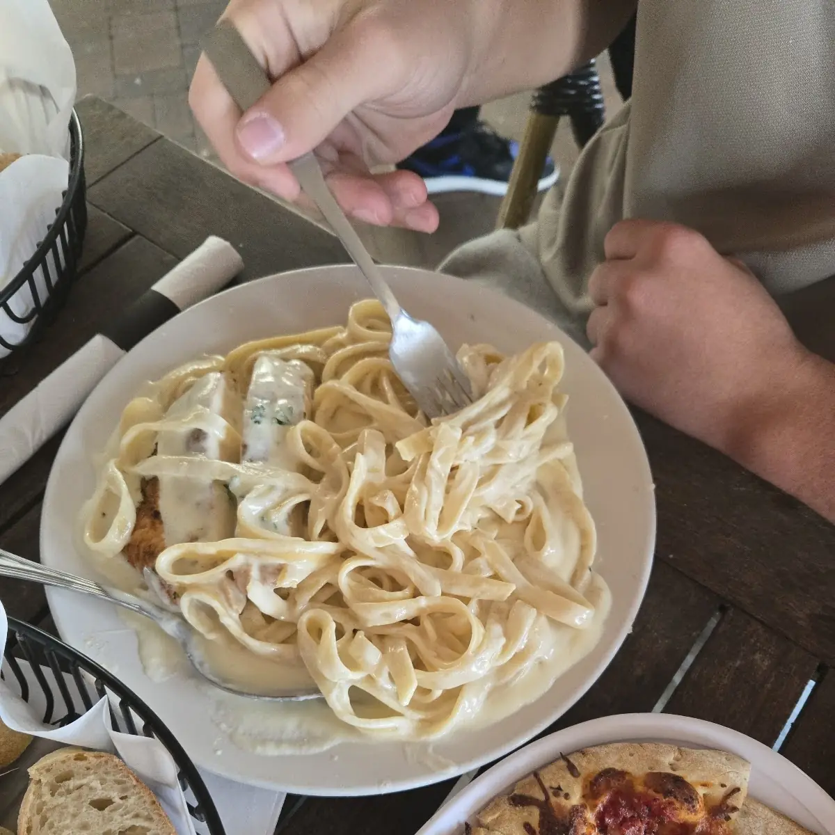 Chicken Fettuccine Alfredo