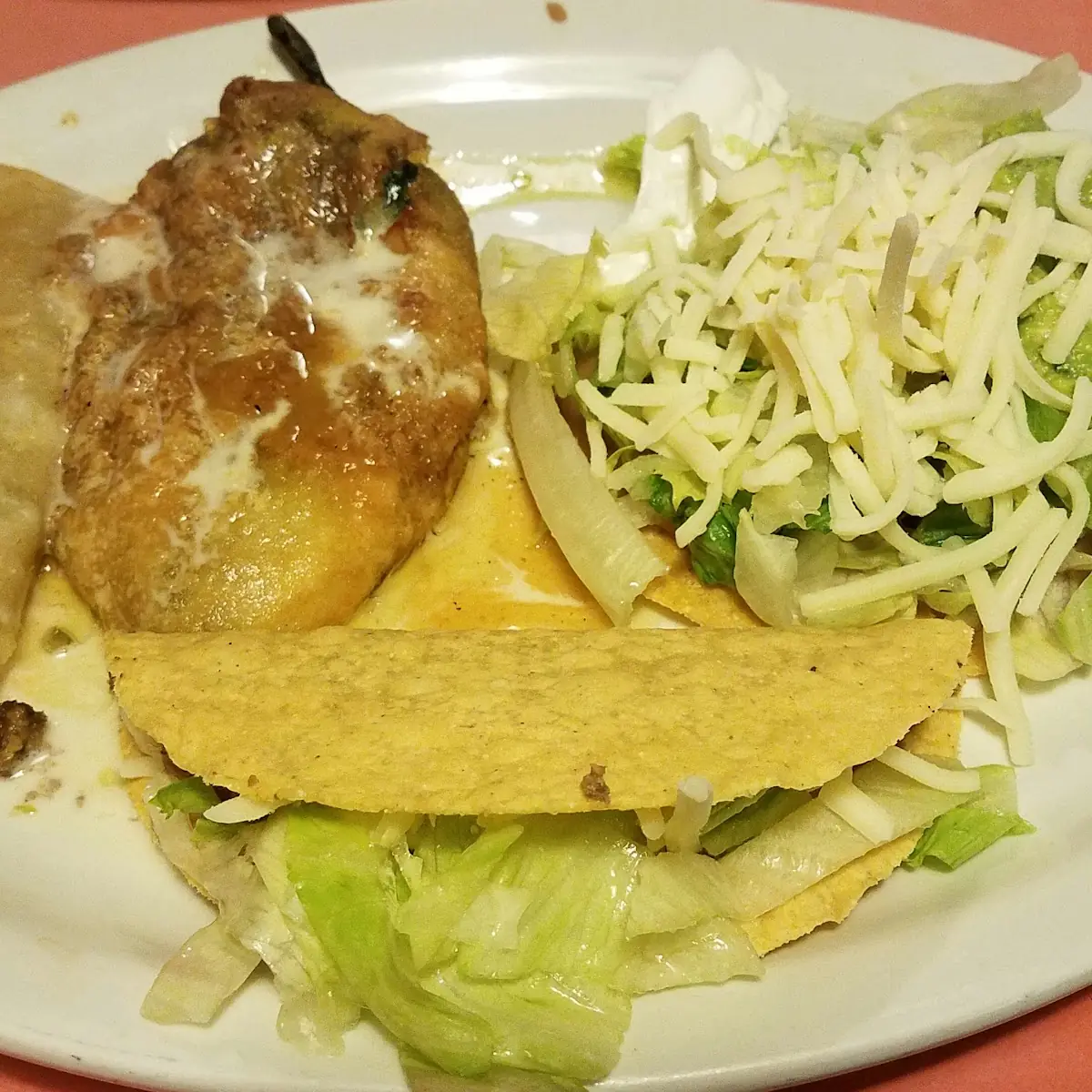 Chile Relleno Tostada
