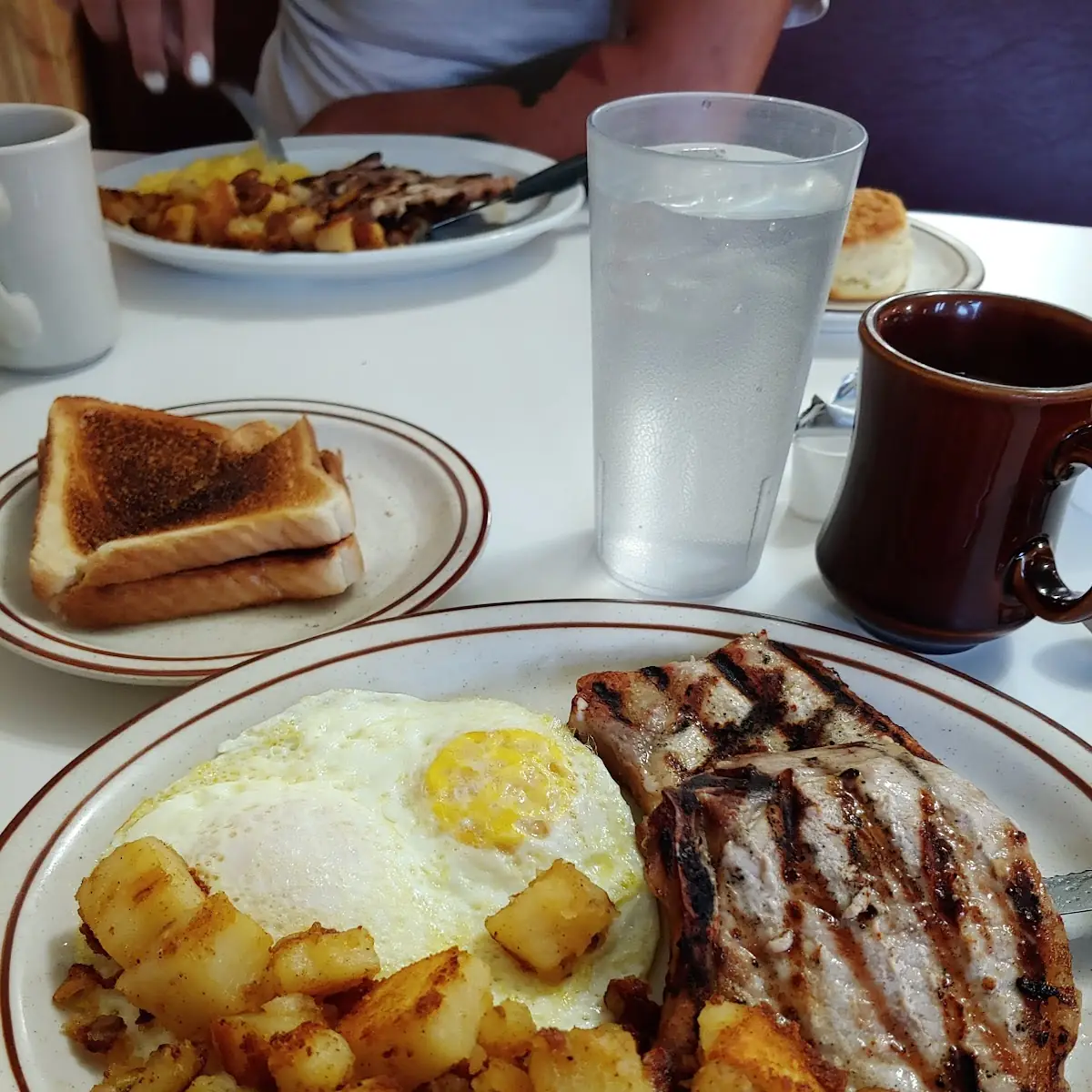 Chicken Fried Steak and Eggs