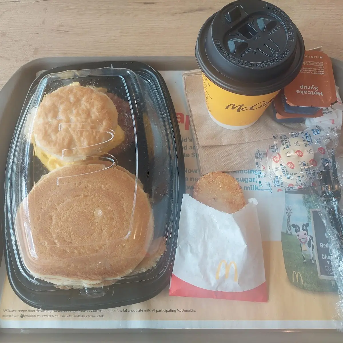 Big Breakfast with Hotcakes