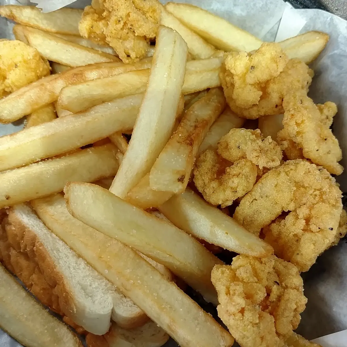 Golden Fried Shrimp Combo