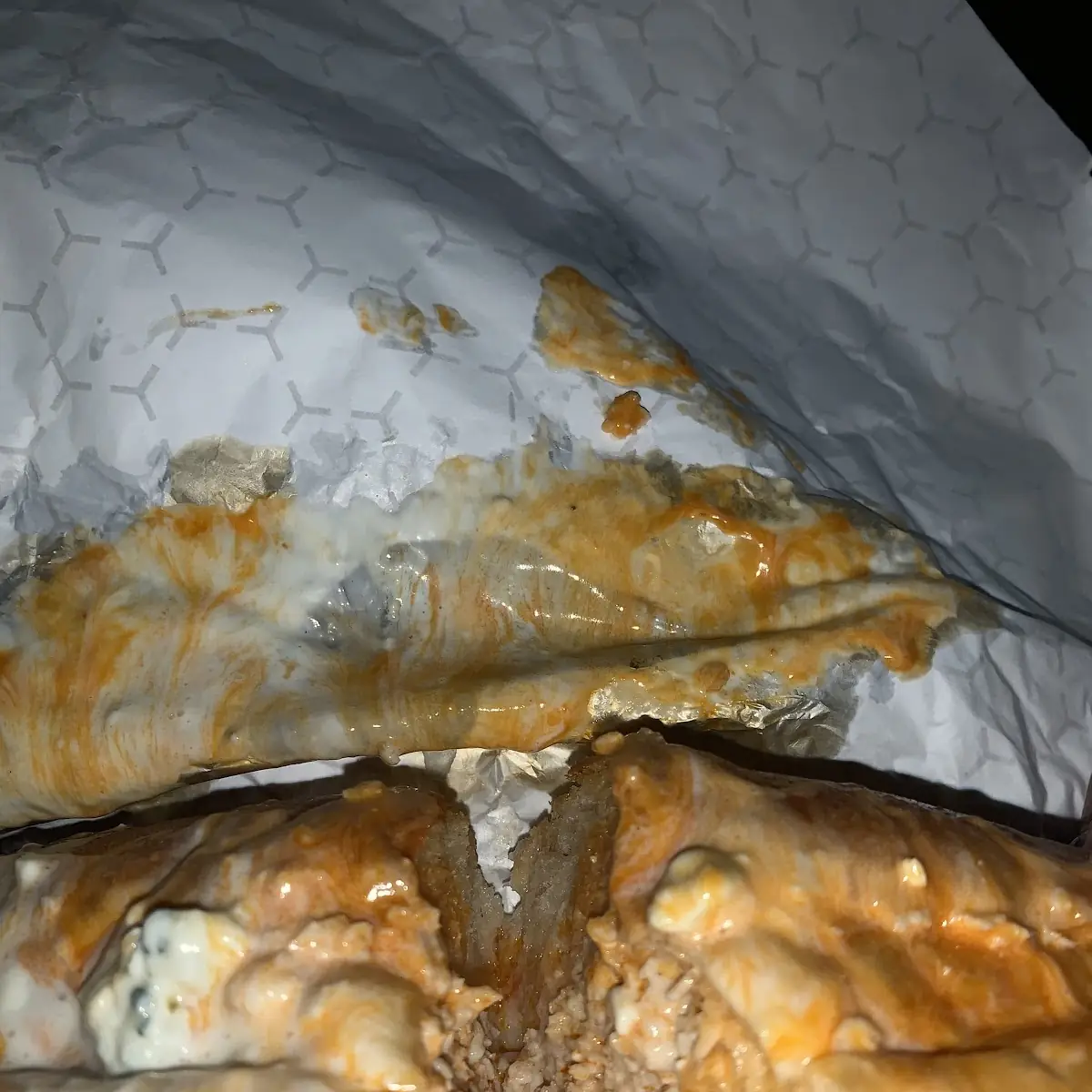 Buffalo Chicken Cheese Steak Sandwich