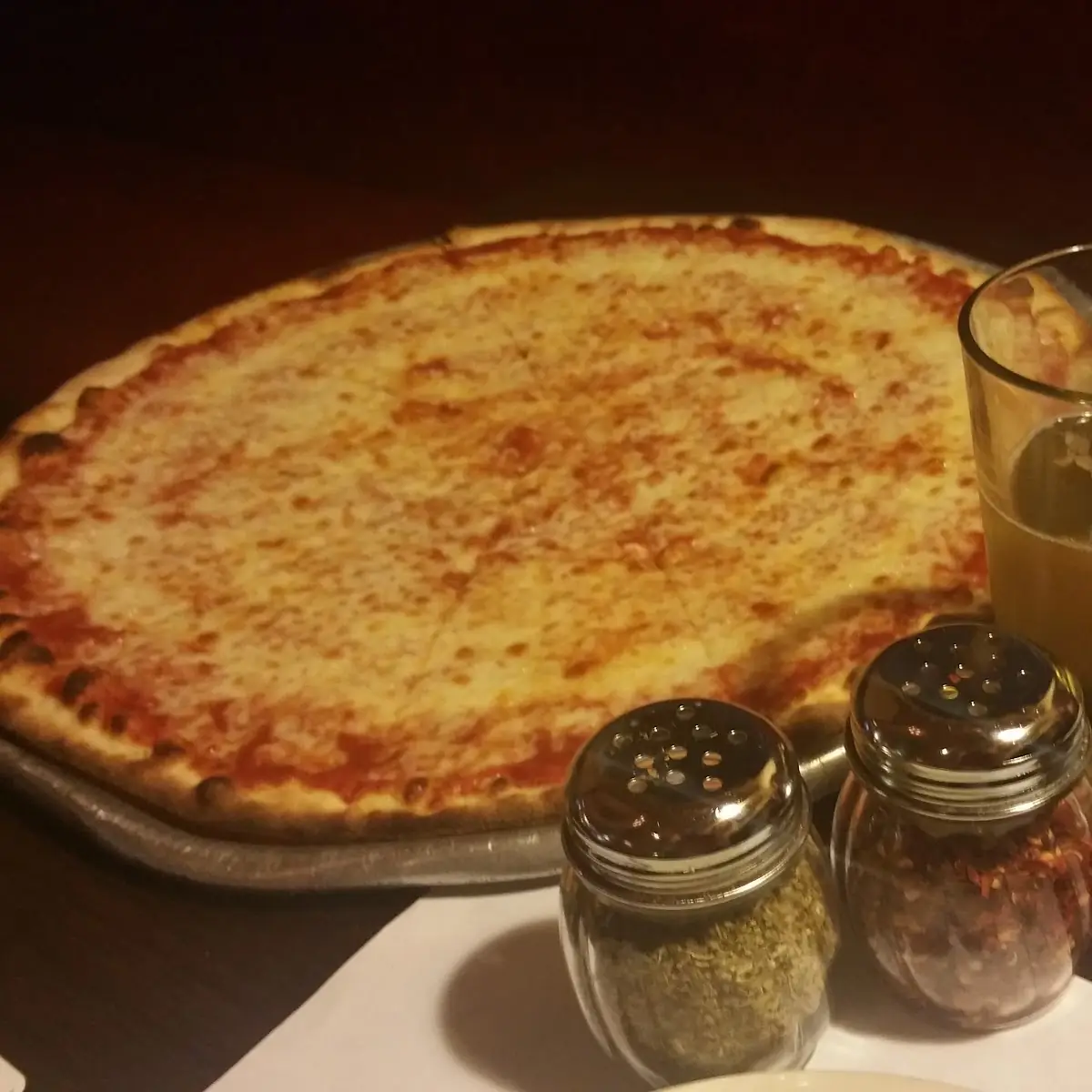 Thin Crust Cheese Pizza