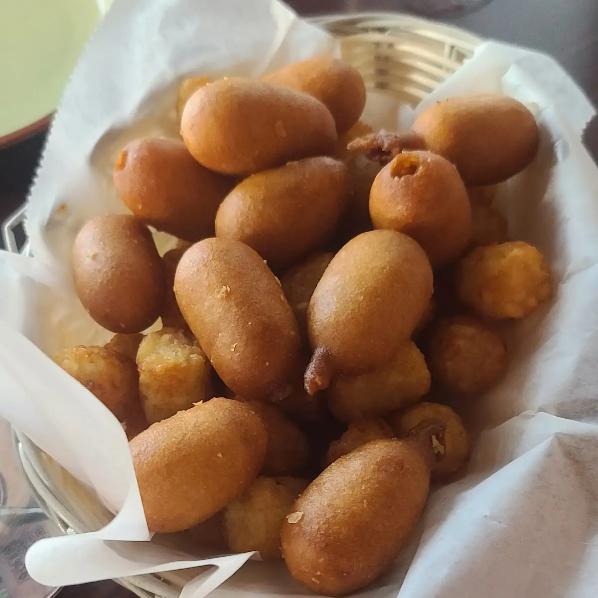 Mini Corn Dog Basket