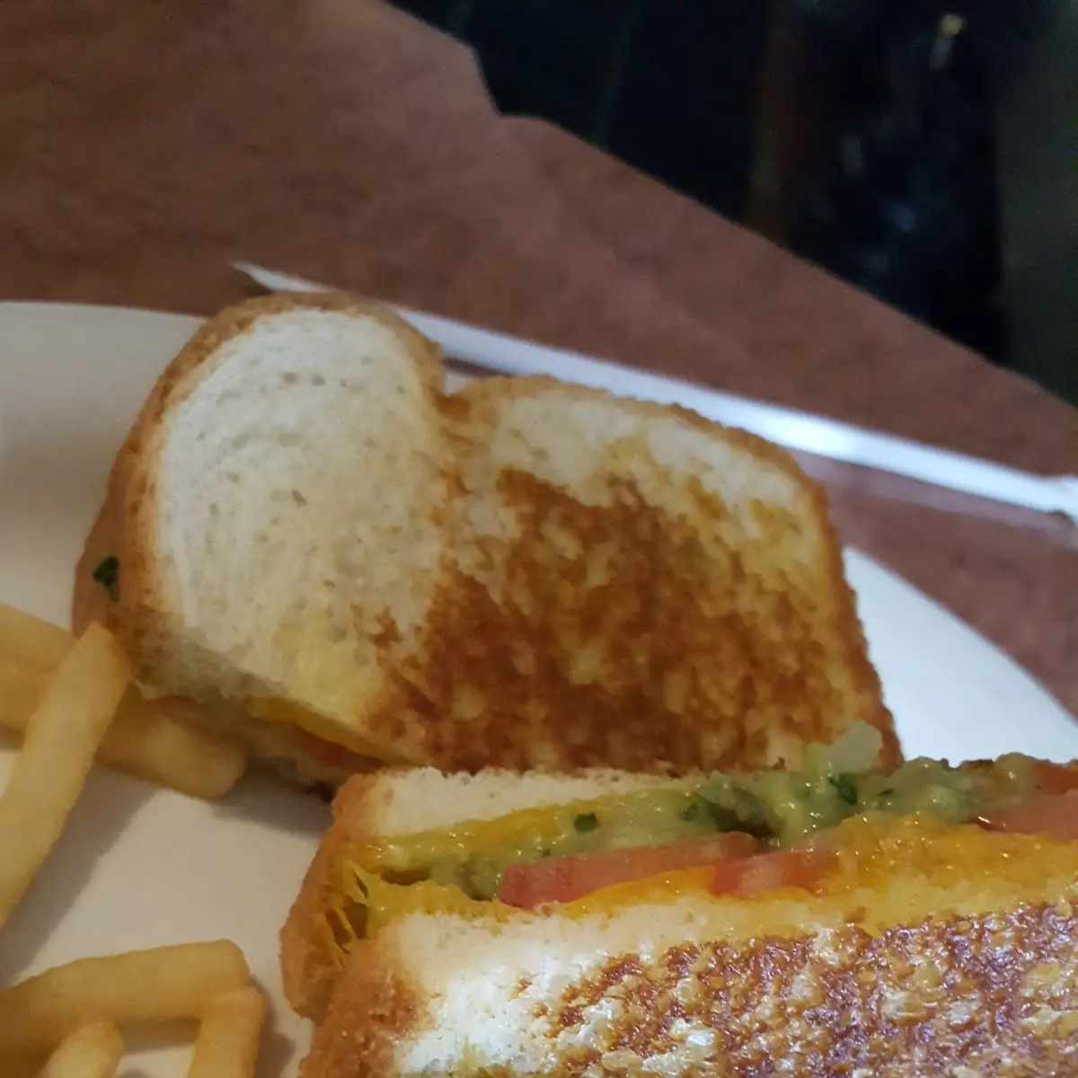 Grilled Cheese with Guacamole