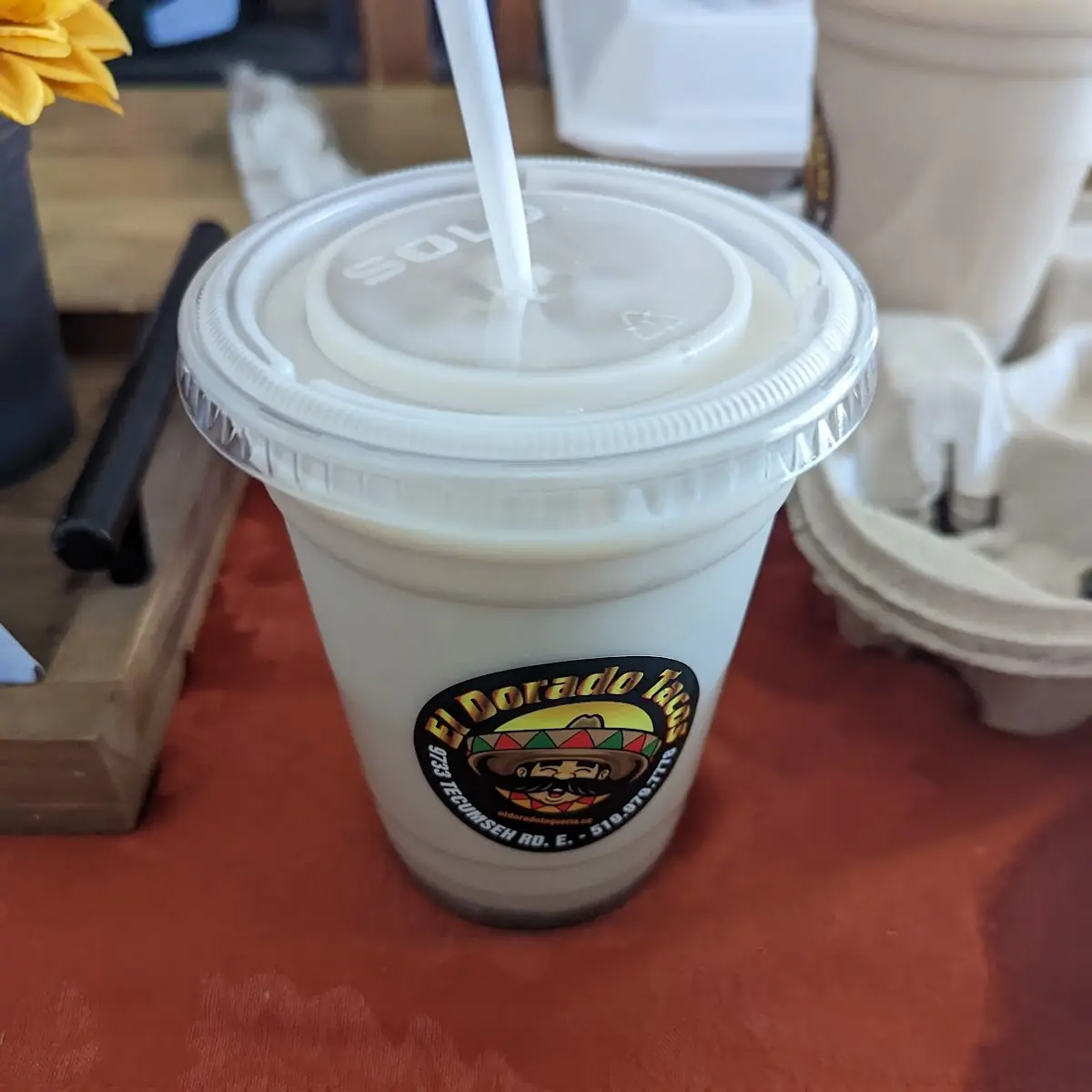 Horchata, El Dorado Tacos