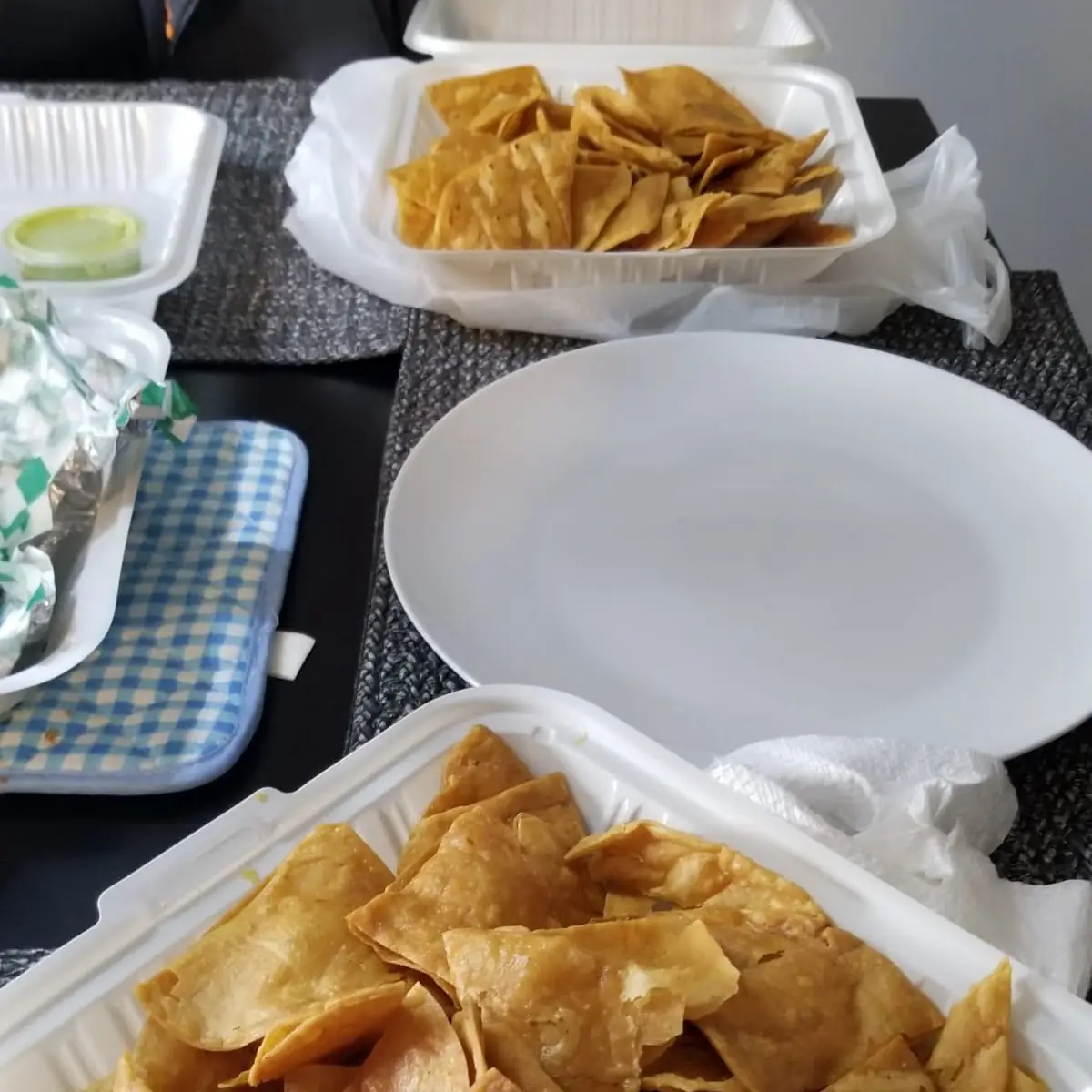 With Tortilla Chips, El Dorado Tacos