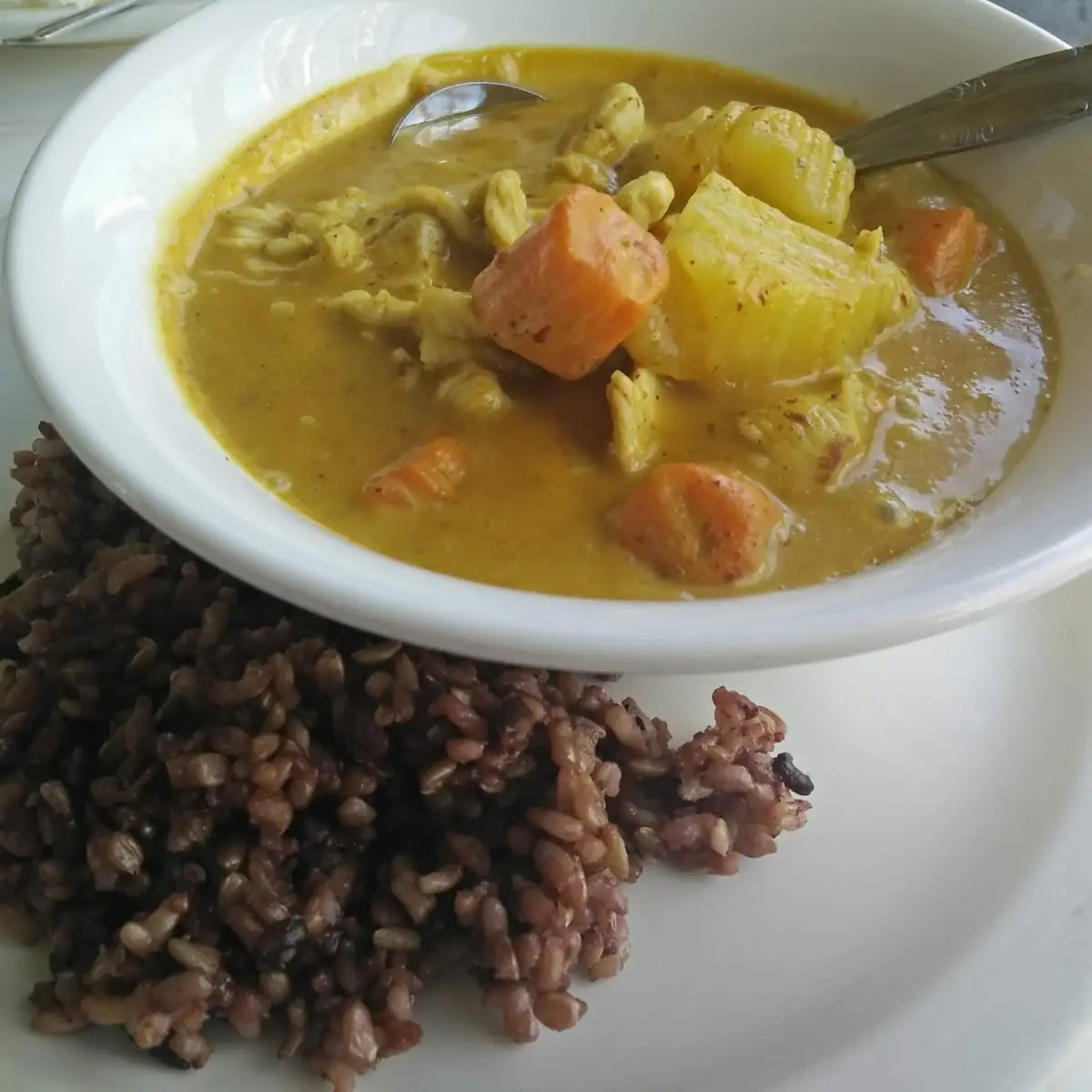 California Curry and Brown Rice