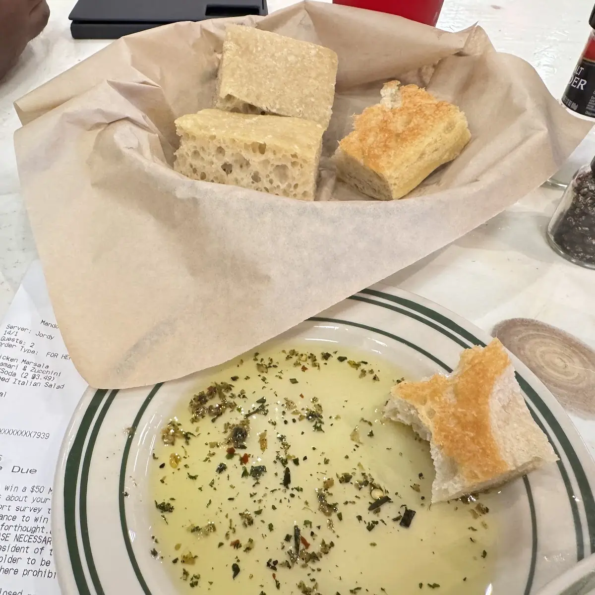 Focaccia Bread with Olive Oil