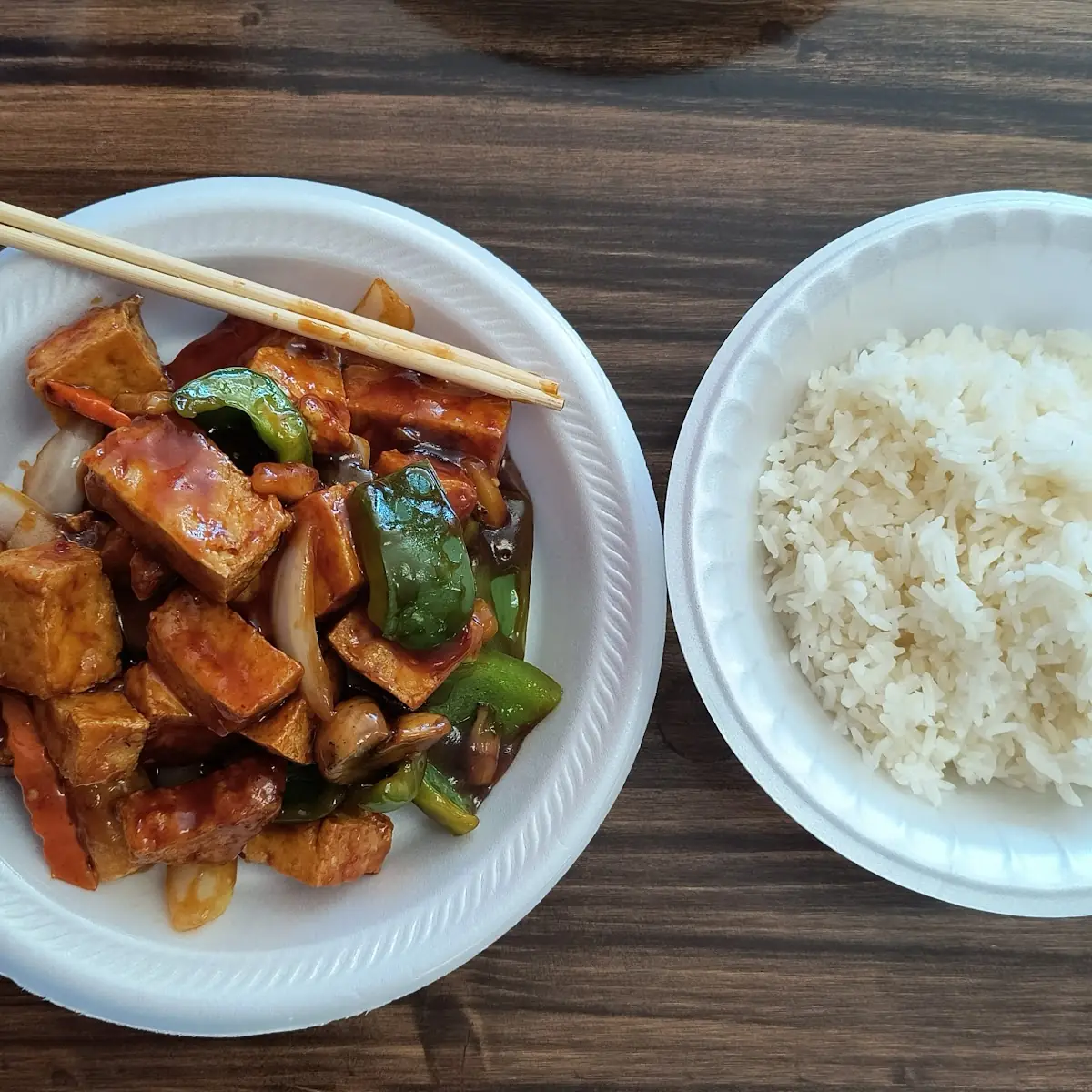 Bean Curd Szechuan Style