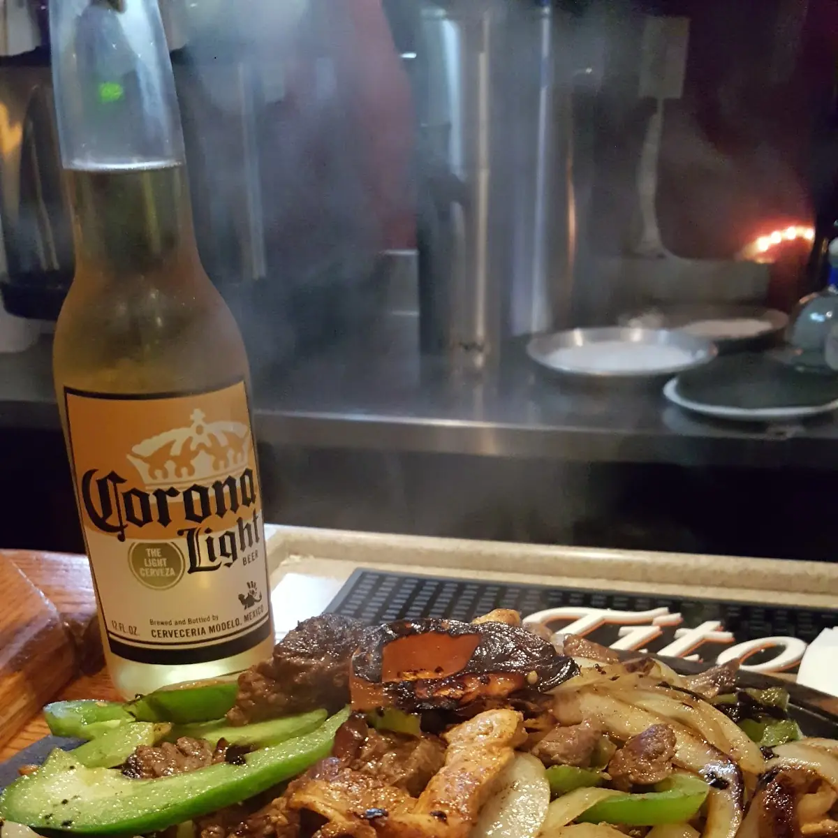 Chicken and Steak Fajitas