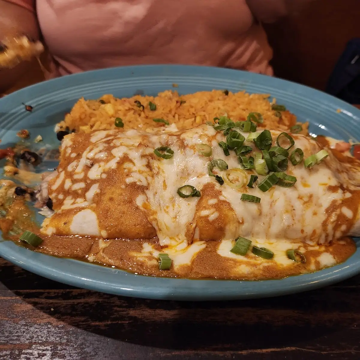 Enchiladas Rice & Beans