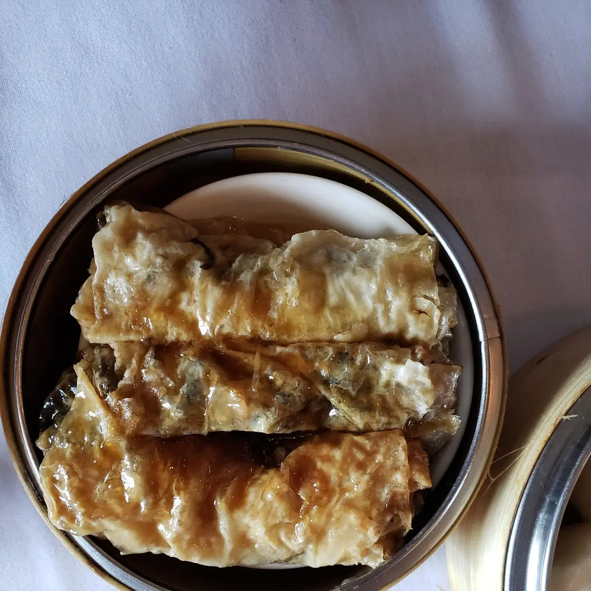 Stuffed Bean Curd Skin with Pork & Shrimp Medium